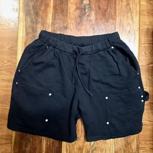 Darc Sport Black Drawstring Shorts